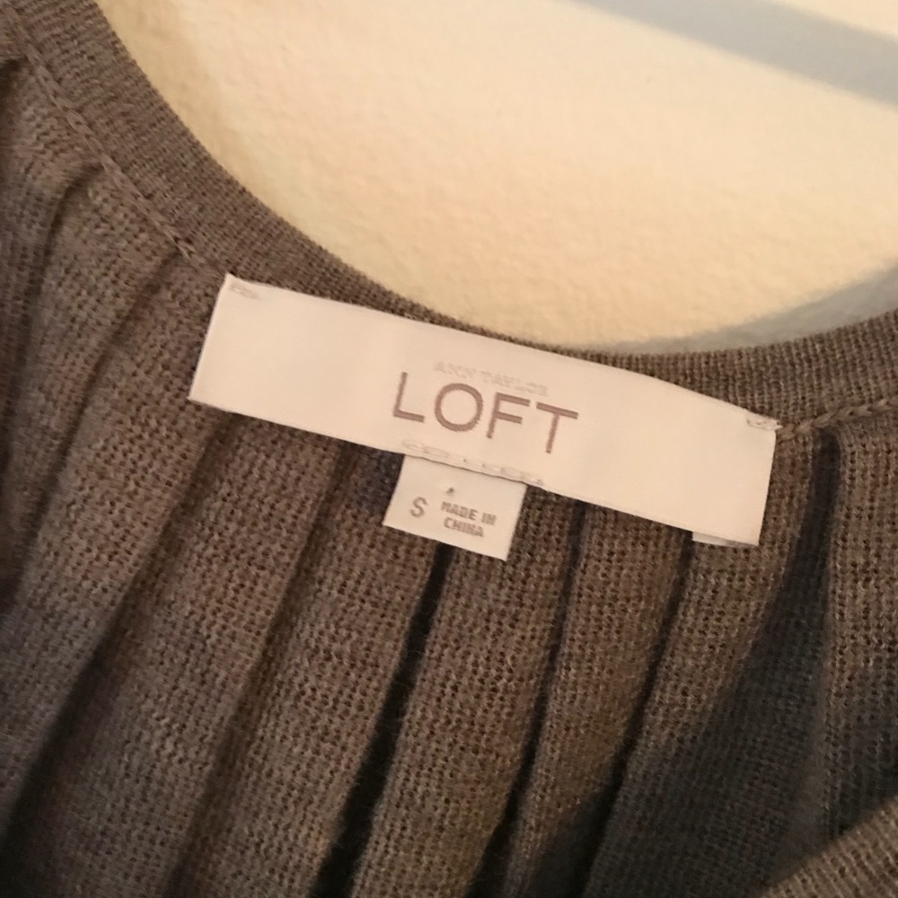 Brown Loft sweater dress - Picture 3 of 4